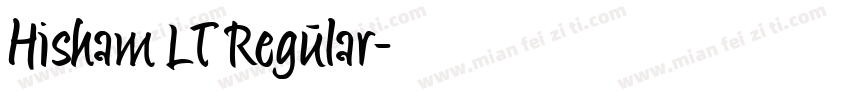Hisham LT Regular字体转换